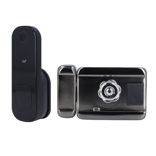 Asixxsix WiFi Smart Lock, Fingerabdruckschlüsselloses Eingangstür Lock WiFi App Steuerung IC -Kartenkennwort Freigeschaltet, Biometrische Elektronische Türschlösser für Tuya, Einfache Asixxsix WiFi Smart Lock, Fingerabdruckschlüsselloses Eingangstür Lock WiFi App Steuerung IC -Kartenkennwort Freigeschaltet, Biometrische Elektronische Türschlösser für Tuya, Einfache von Asixxsix