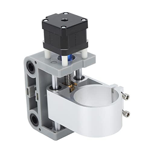 Asixxsix Z-Achsen-Spindel Motor Halterung, 52mm Durchmesser Aluminium Legierung Z-Achsen Motor Halterung für 3018 Pro CNC-Router-Graveur, Z-Achsen-Motor Moun (GREY) von Asixxsix