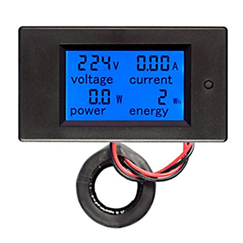 Digitales AC-Voltmeter-Panel, Digitales Voltmeter-Amperemeter-Panel, Digitales Amperemeter-Voltmeter Digitales Strommessgerät für Prüfspannung Industrieanlagen Teststrom Digitales AC-Voltmeter-Panel, Digitales Voltmeter-Amperemeter-Panel, Digitales Amperemeter-Voltmeter Digitales Strommessgerät für Prüfspannung Industrieanlagen Teststrom von Asixxsix