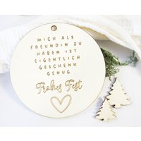 Weihnachtsgeschenk Beste Freundin Freund Tante Mich Als Schwester Zu Haben Bruder Mama Tochter Kollegin Holzschild Geschenk Schwesterherz von AskadaDesign