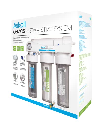 Askoll 001740 Umkehrosmoseanlage 4 Stufen Pro System für Aquarien von Askoll