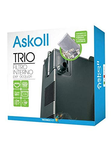 Askoll 219233 Trio-Filtro innen für Aquarien von Askoll