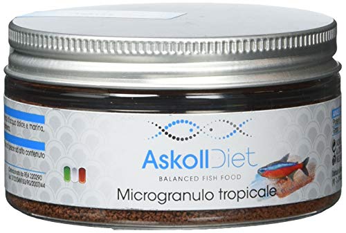 Askoll 280499 Diet Fischfutter für Tropicale, Größe S von Askoll