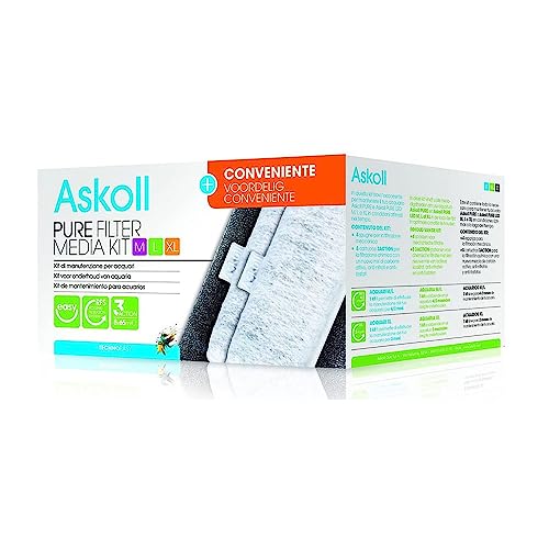 Askoll Pure Filter Media Kit M, L, XL and Convenient 3Action Cartridges by Askoll von Askoll