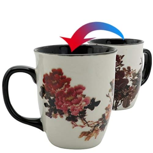 Asmwo Farbwechsel wärmeempfindliche Magic Funny Morning Coffee Tee Porzellan Geschenk Becher für Mom, Klauenhammer, von Asmwo