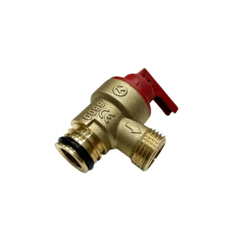 Druckentlastungs-Sicherheitsventil (PRV) 178985 für Vaillant ECOTEC PRO 24 & PRO 28 VUW von Aspares