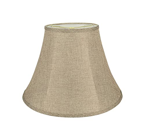 Aspen Creative 38001A Transitional Bell Shaped Collapsible Spider Construction Lamp Shade in Natural, 22.9 cm Top x 45.7 cm Bottom x 33.0 cm Slant Height Aspen Creative 38001A Transitional Bell Shaped Collapsible Spider Construction Lamp Shade in Natural, 22.9 cm Top x 45.7 cm Bottom x 33.0 cm Slant Height von Aspen Creative Corporation