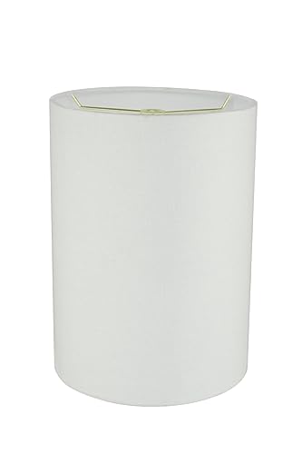 Aspen Creative 31261 8" Wide (8" x 8" x 11") Transitional Drum Cylinder Shaped Spider Construction Lamp Shade, White von Aspen Creative Corporation