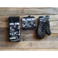Raiders 3 Teiliges Küchen Geschenk Set von AspenBellCreatix