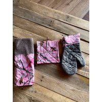 Rosa Camo 3-Teiliges Küchenset von AspenBellCreatix
