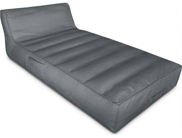 Aspero Luftmatratze Aufblasbare Lounge Liege mit Bezug, (3-St), Luftbett Luftmatratze für Wohnzimmer, Terasse oder Pool, beige, Anthrazit von Aspero