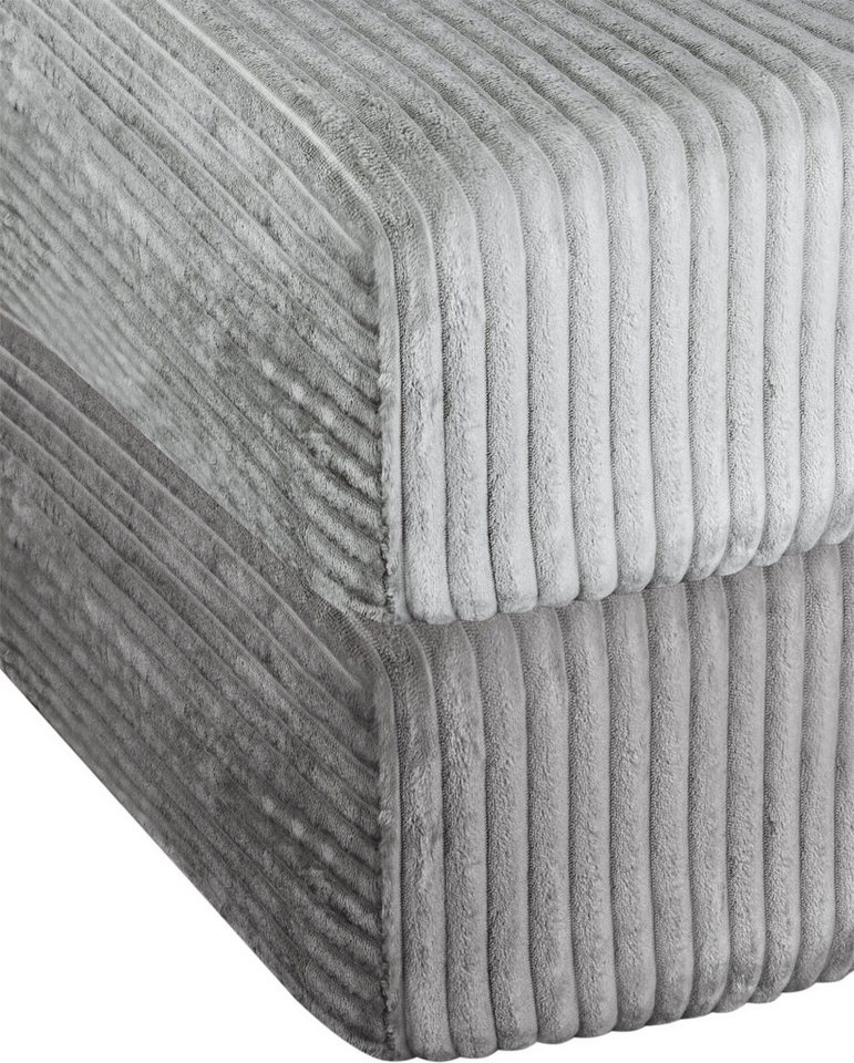 Aspero Spannbettlaken 2 Spannbettlaken aus Streifen-Flanell Parana, Flanell, Gummizug: rundum, Flauschig weich von Aspero