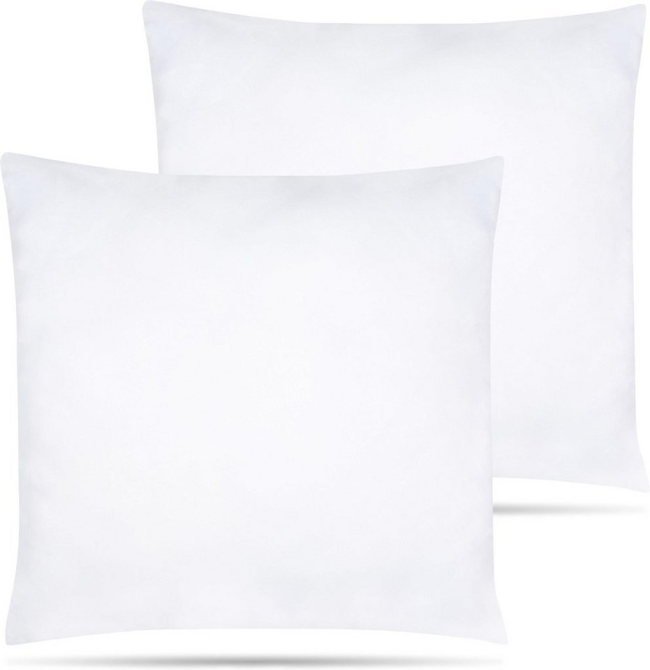 Aspero Synthetikkopfkissen 2 Kissenfüllung 60x60 cm, Bezug: Polyester, Füllkissen 60 x 60 cm von Aspero