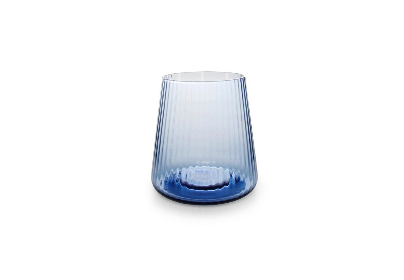 Asphald Glas 4x Dessertgläser Blue Line 410cc Trinkgläser Wassergläser Wasserglas von Asphald