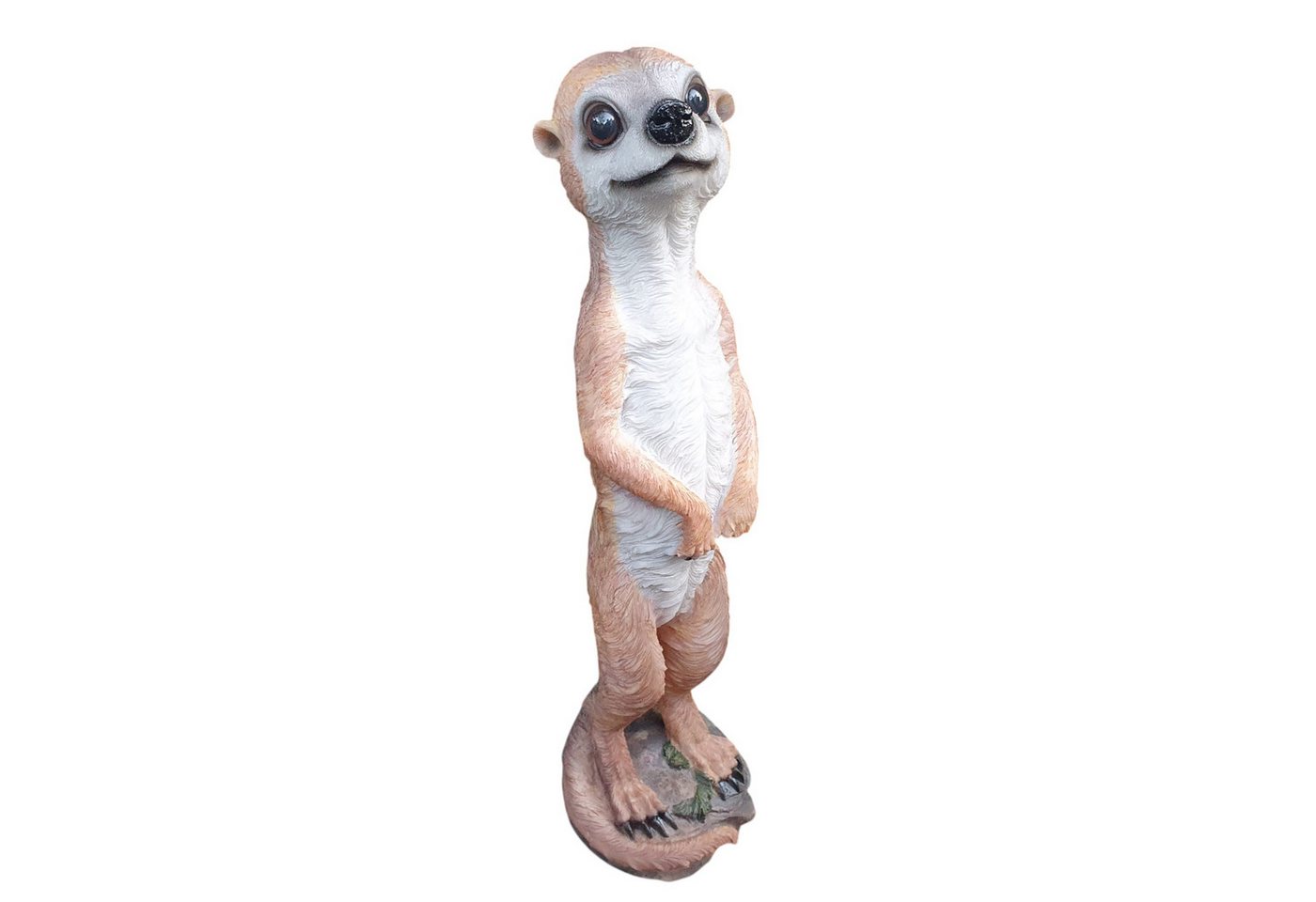 Aspinaworld Gartenfigur Stehende Erdmännchen Figur 39 cm, Figur für den Garten von Aspinaworld