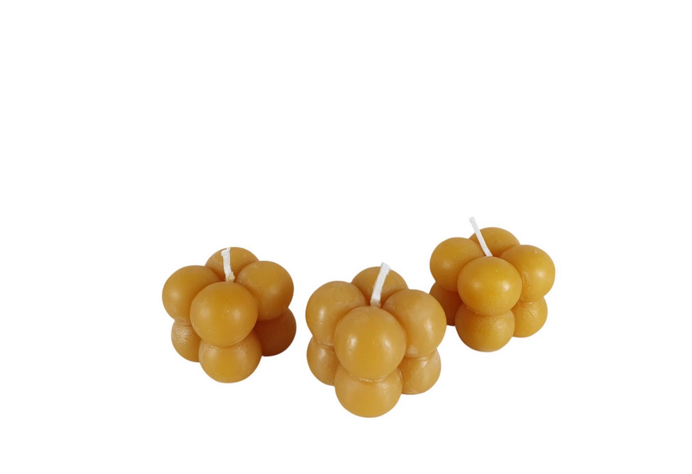 Aspinaworld Formkerze Bienenwachskerze Bubble Kerzen 3er Set 3 cm Aspinaworld Formkerze Bienenwachskerze Bubble Kerzen 3er Set 3 cm von Aspinaworld