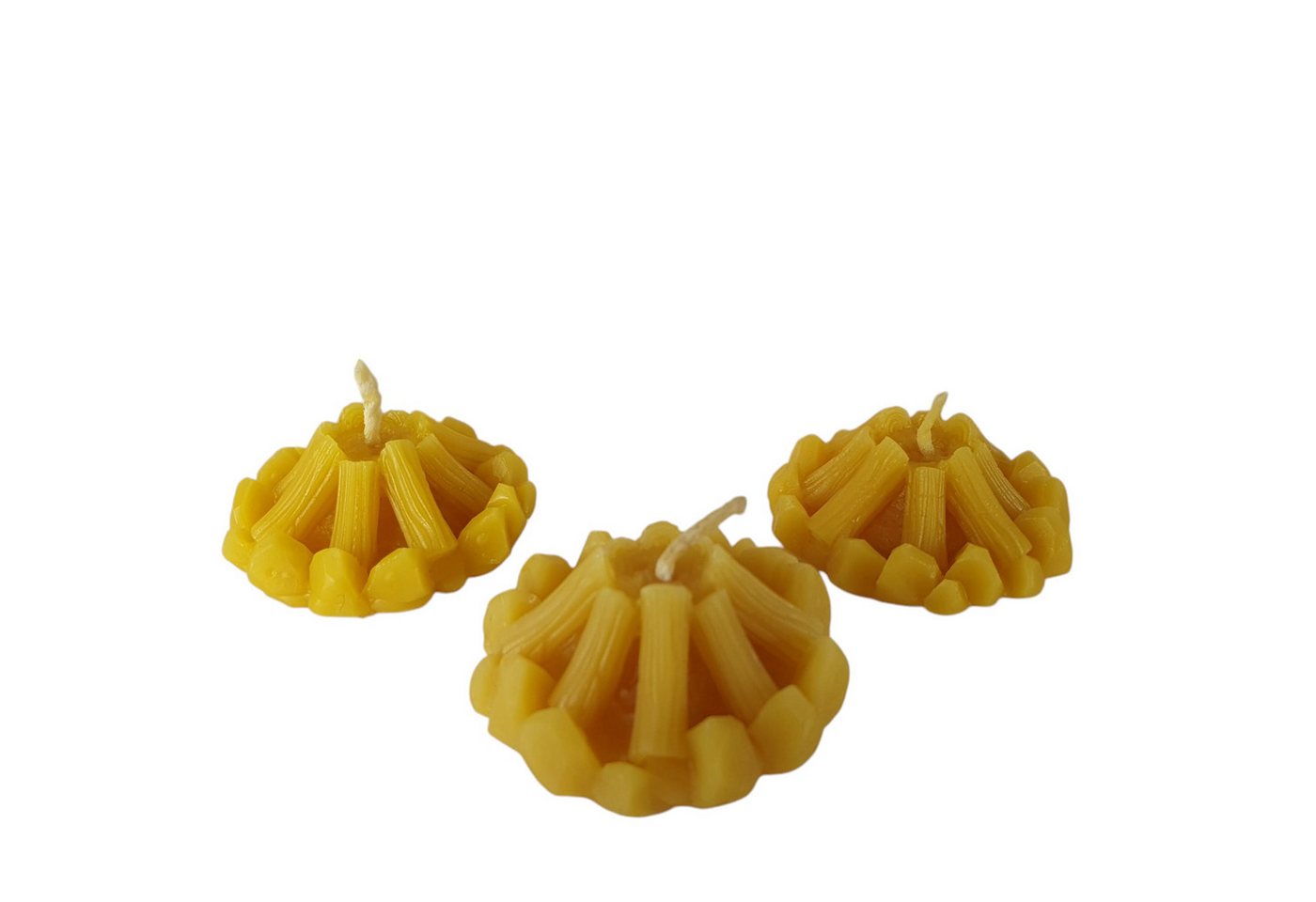 Aspinaworld Formkerze Bienenwachskerze - Lagerfeuer Kerze 2 cm 3er Set - Honigkerze (3-tlg) Aspinaworld Formkerze Bienenwachskerze - Lagerfeuer Kerze 2 cm 3er Set - Honigkerze (3-tlg) von Aspinaworld