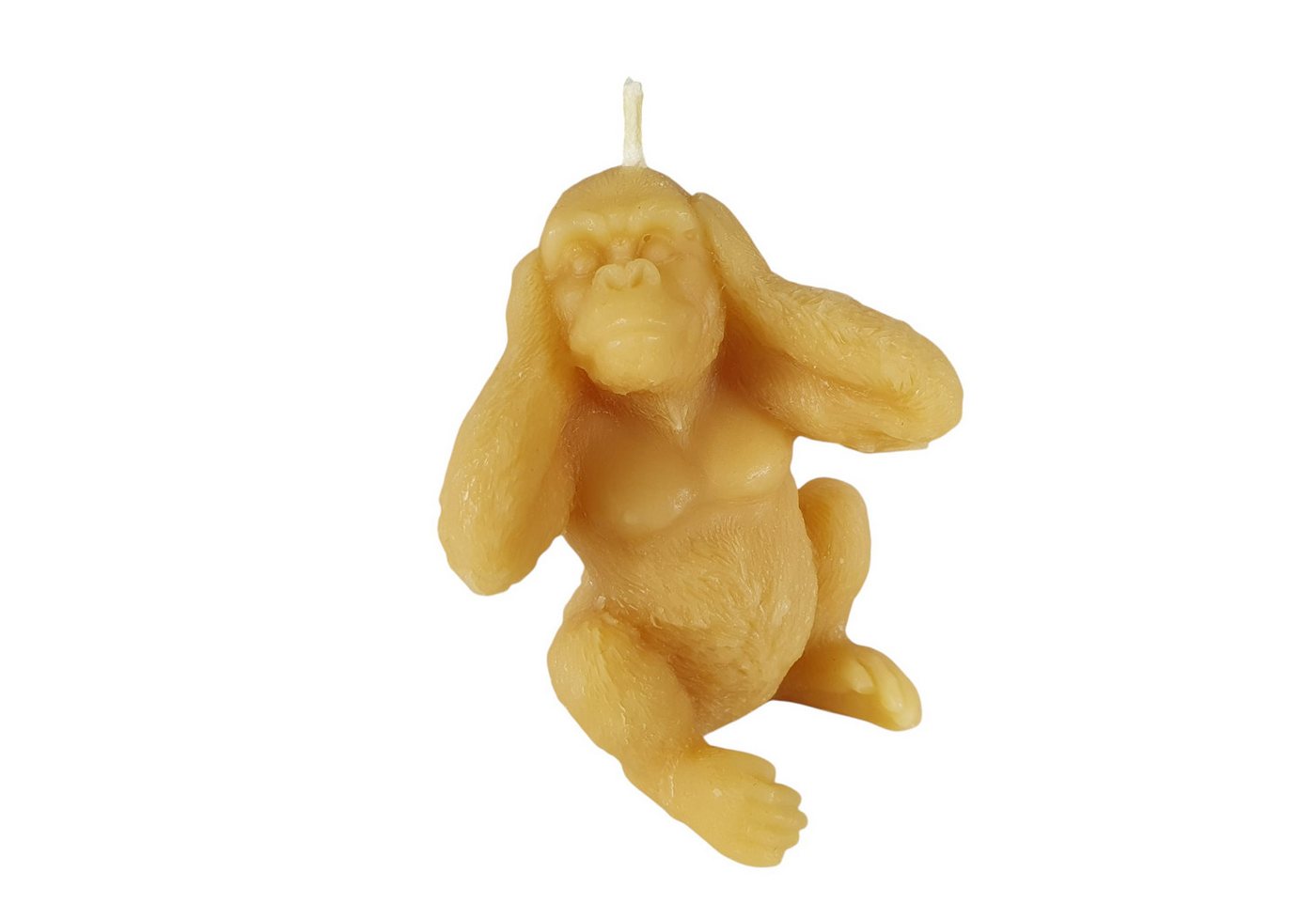 Aspinaworld Formkerze Bienenwachskerze Gorilla Kerze 8 cm Aspinaworld Formkerze Bienenwachskerze Gorilla Kerze 8 cm von Aspinaworld
