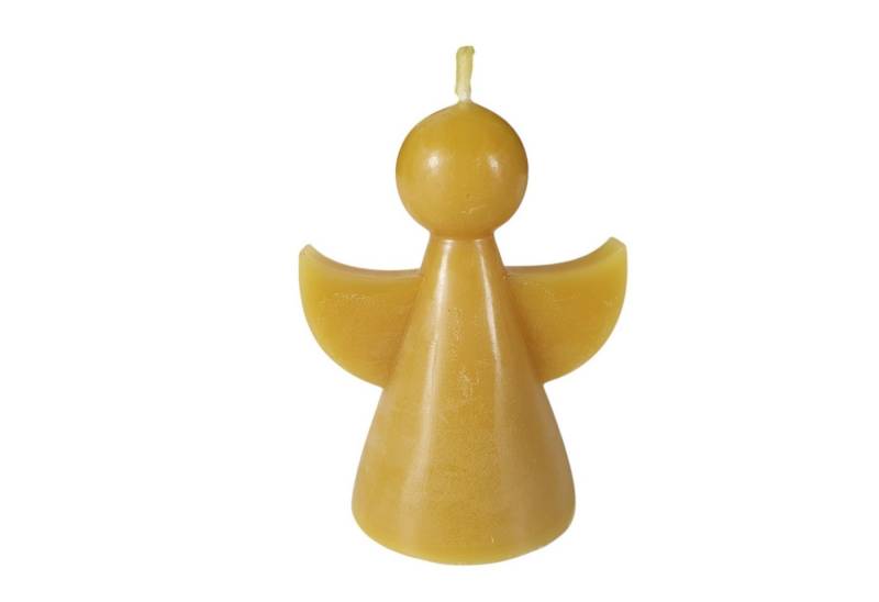 Aspinaworld Formkerze Bienenwachskerze - Engel Kerze 9 cm - Bienenwachs - Honigkerze von Aspinaworld