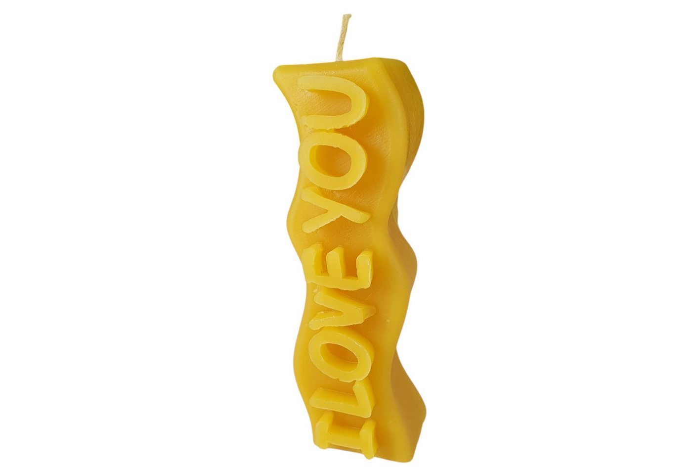 Aspinaworld Formkerze Bienenwachskerze - I Love you Kerze 11 cm - Bienenwachs - Honigkerze Aspinaworld Formkerze Bienenwachskerze - I Love you Kerze 11 cm - Bienenwachs - Honigkerze von Aspinaworld