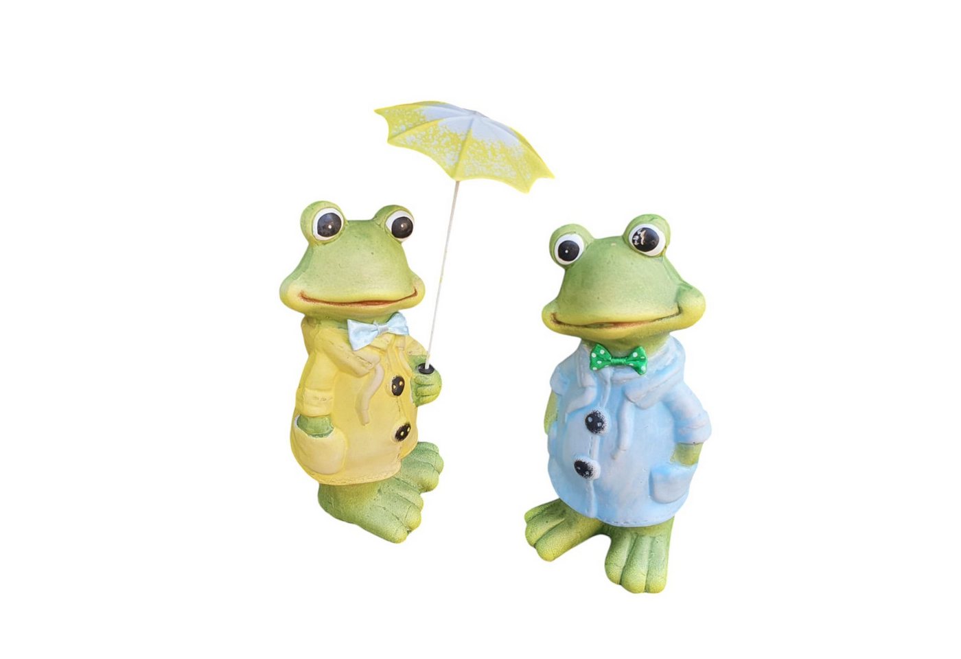 Aspinaworld Gartenfigur Frosch Figur mit Regenschirm 2er Set 20 cm Aspinaworld Gartenfigur Frosch Figur mit Regenschirm 2er Set 20 cm von Aspinaworld