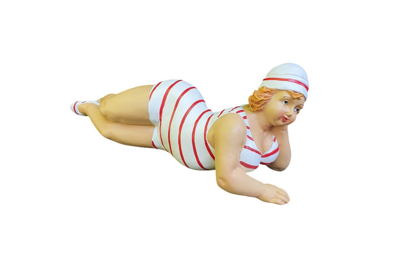 Aspinaworld Gartenfigur Gartenfigur liegend Badenixe Figur 37 cm lang, Figur für den Garten Aspinaworld Gartenfigur Gartenfigur liegend Badenixe Figur 37 cm lang, Figur für den Garten von Aspinaworld