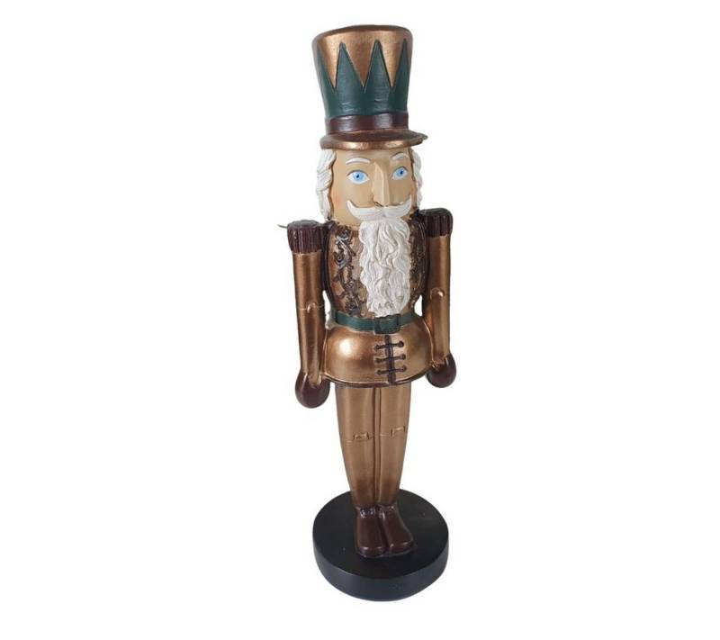 Aspinaworld Gartenfigur Nussknacker Figur 24 cm - Weihnachts Dekoration - Christmas Deko von Aspinaworld