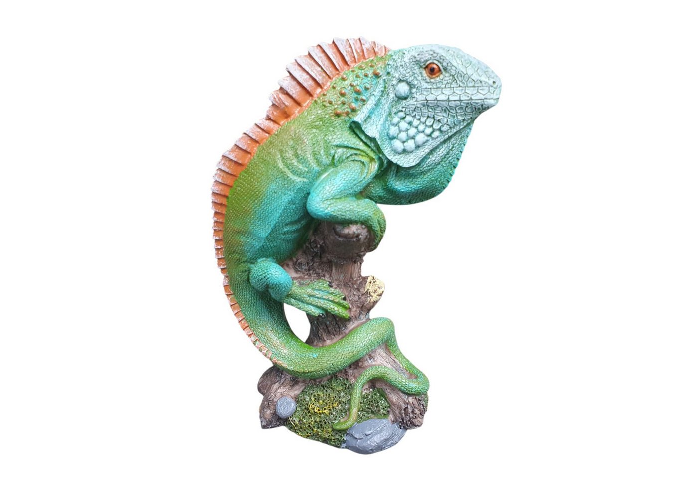 Aspinaworld Gartenfigur Leguan Figur auf einem AST 16 cm, Figur für den Garten Aspinaworld Gartenfigur Leguan Figur auf einem AST 16 cm, Figur für den Garten von Aspinaworld