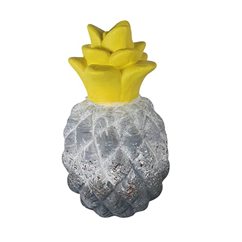 Deko Ananas Figur gelb 20 cm, Dekofigur, Obst Deko, Wohnzimmer Deko, Ananasfigur, Ananas Deko von Aspinaworld