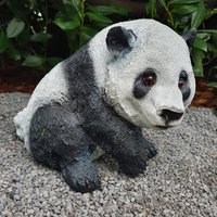 Gartenfigur Pandabär Figur 28 cm von Aspinaworld