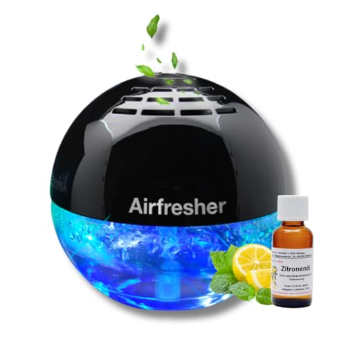 Aspira LURA Lufterfrischer Luftreiniger & Luftbefeuchter mit Zitronen Öl – Original Aromatisierer gegen Gerüche & trockene Luft für Zuhause & Büro von Aspira