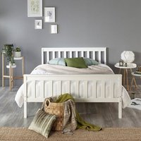 [GEBRAUCHT] Aspire Atlantic Wooden Shaker Bed Einzelbett Schlafmöbel Holzbett Single Bett B-Ware von Aspire
