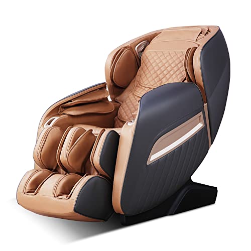 Aspria Massagesessel A350BR - 12 Massageprogramm, 24 Airbags Shiatsu Zero-Gravity elektrischer Massagestuhl mit Wärmefunktion, bionischen Massagetechniken, USB, Bluetooth, Für Zuhause und Büro von Aspria