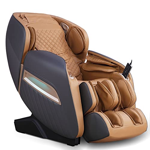Aspria Massagesessel mit Aufbauservice, Shiatsu Zero-Gravity Massagestuhl für Ganzkörpermassage Inklusive Lieferservice, elektrischer Massagestuhl mit Wärmefunktion, bionischen Massagetechniken von Aspria