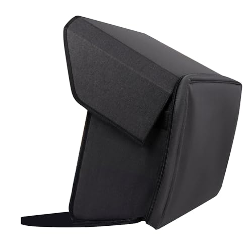 AsrMyjcx 15-Zoll-Laptop-Sonnenschutz für die Arbeit im Freien und Tasche, multifunktionales leichtes Laptop-Sonnenschutzzelt, Computer-Sichtschutzhaube von AsrMyjcx