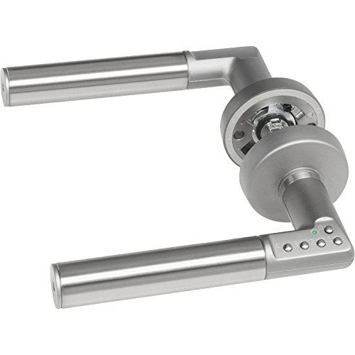Drückergarnitur CODE HANDLE "A", TS 35-80, mattchrom, links von Assa Abloy