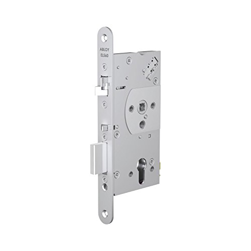 Elektro-Sicherheitsschloss EL 560, DM 65, Stulp 20x235 mm,Stahl verchromt/Edel. von Assa Abloy