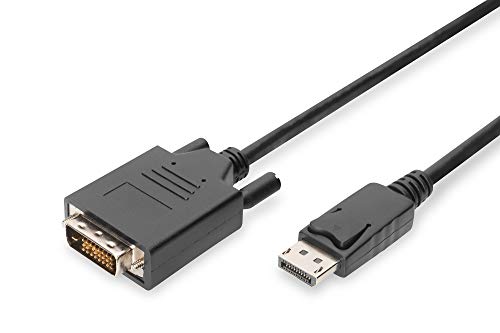 ASSMANN Adapterkabel DisplayPort 1.2 DVI-D 24+1 M/M digital Full HD Dual Link 3m ASSMANN Adapterkabel DisplayPort 1.2 DVI-D 24+1 M/M digital Full HD Dual Link 3m von DIGITUS