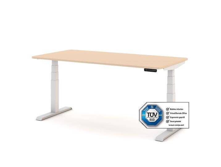Elektrisch Höhenverstellbarer Familien Schreibtisch Pitino Curved von ASSMANN Elektrisch Höhenverstellbarer Familien Schreibtisch Pitino Curved von ASSMANN von Assmann