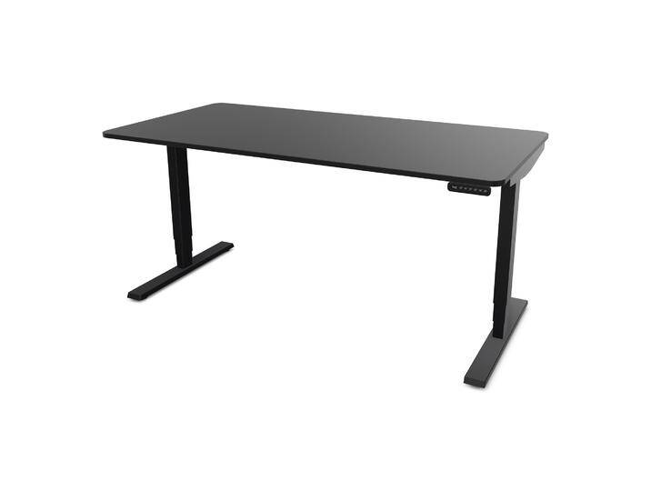 Elektrisch höhenverstellbarer Schreibtisch Y-Line Curved von ASSMANN von Assmann