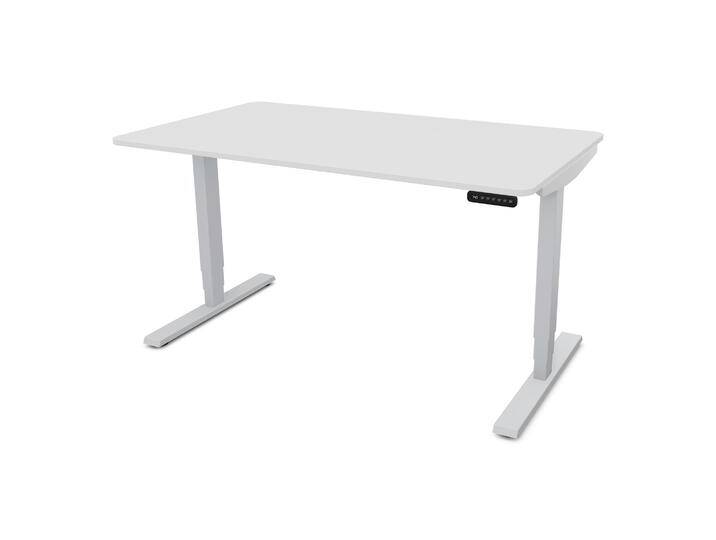 Elektrisch höhenverstellbarer Schreibtisch Y-Line Curved von ASSMANN von Assmann