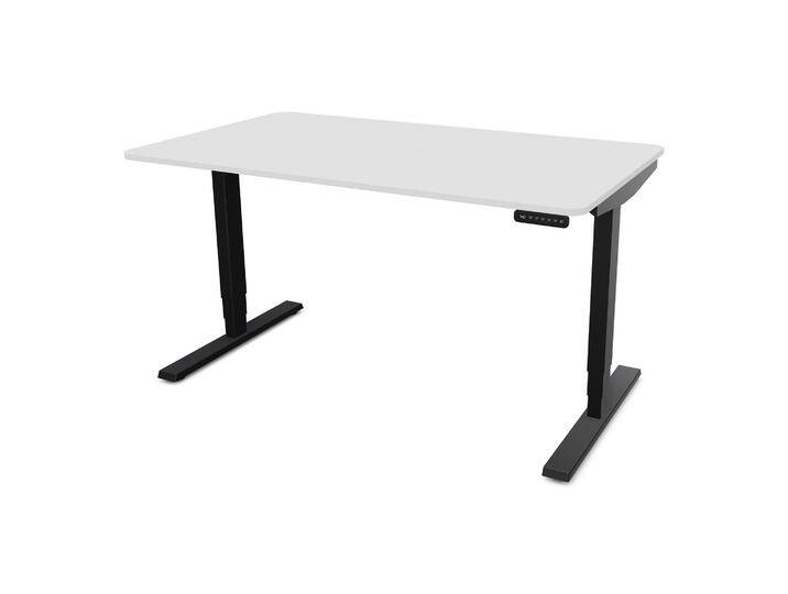 Elektrisch höhenverstellbarer Schreibtisch Y-Line Curved von ASSMANN von Assmann