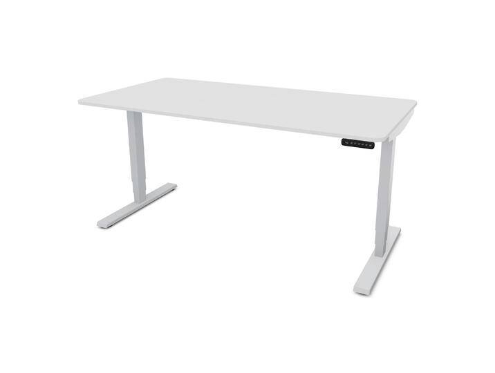 Elektrisch höhenverstellbarer Schreibtisch Y-Line Curved von ASSMANN von Assmann