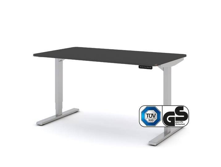 Elektrisch höhenverstellbarer Schreibtisch Y-Line Curved von ASSMANN von Assmann
