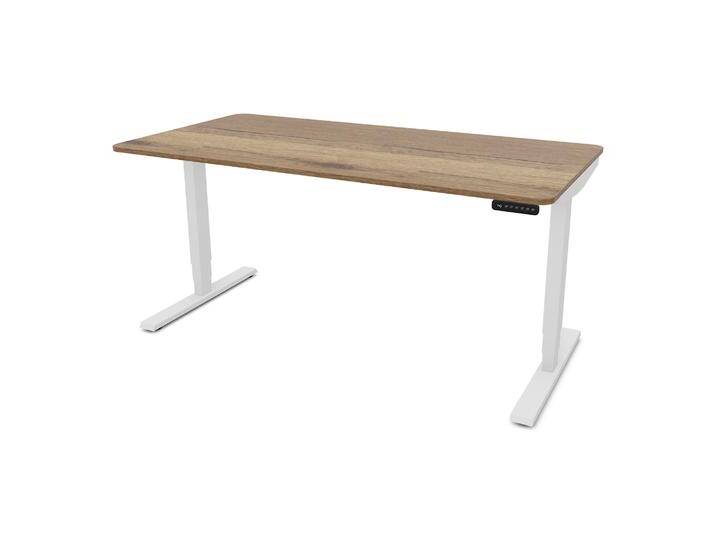 Elektrisch höhenverstellbarer Schreibtisch Y-Line Curved von ASSMANN von Assmann