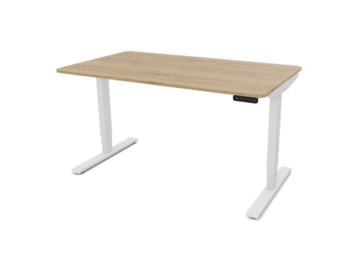 Elektrisch höhenverstellbarer Schreibtisch Y-Line Curved von ASSMANN von Assmann