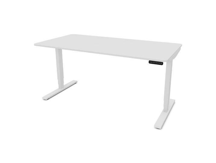 Elektrisch höhenverstellbarer Schreibtisch Y-Line Curved von ASSMANN von Assmann