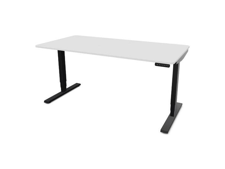 Elektrisch höhenverstellbarer Schreibtisch Y-Line Curved von ASSMANN von Assmann