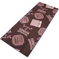 Küchenläufer Coffe Patterns braun B/L: ca. 67x180 cm von XXXL