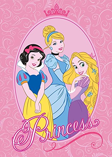 Associated Weavers Kinderteppich Princess 39 Glamour, 95 x 133 cm von Disney Princess